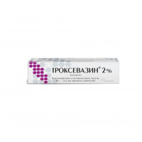 ТРОКСЕВАЗИН 2% 40Г. ГЕЛЬ Д/НАРУЖ.ПРИМ. ТУБА /БАЛКАН ФАРМА/