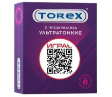 ТОРЕКС ПРЕЗЕРВАТИВ УЛЬТРАТОНК. №3 [TOREX]