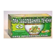 СИЛА РОСС.ТРАВ №24 ФИТОЧАЙ ПРИ ЗАБОЛЕВАН. ПЕЧЕНИ 1,5Г. №20 ПАК. (+СТЕВИЯ)