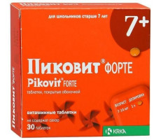 ПИКОВИТ ФОРТЕ №30 7+ ТАБ. П/О /KRKA/